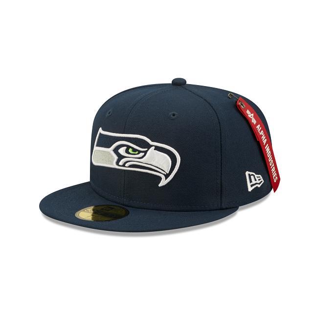 Alpha Industries X Seattle Seahawks 59FIFTY Fitted Hat Male Product Image