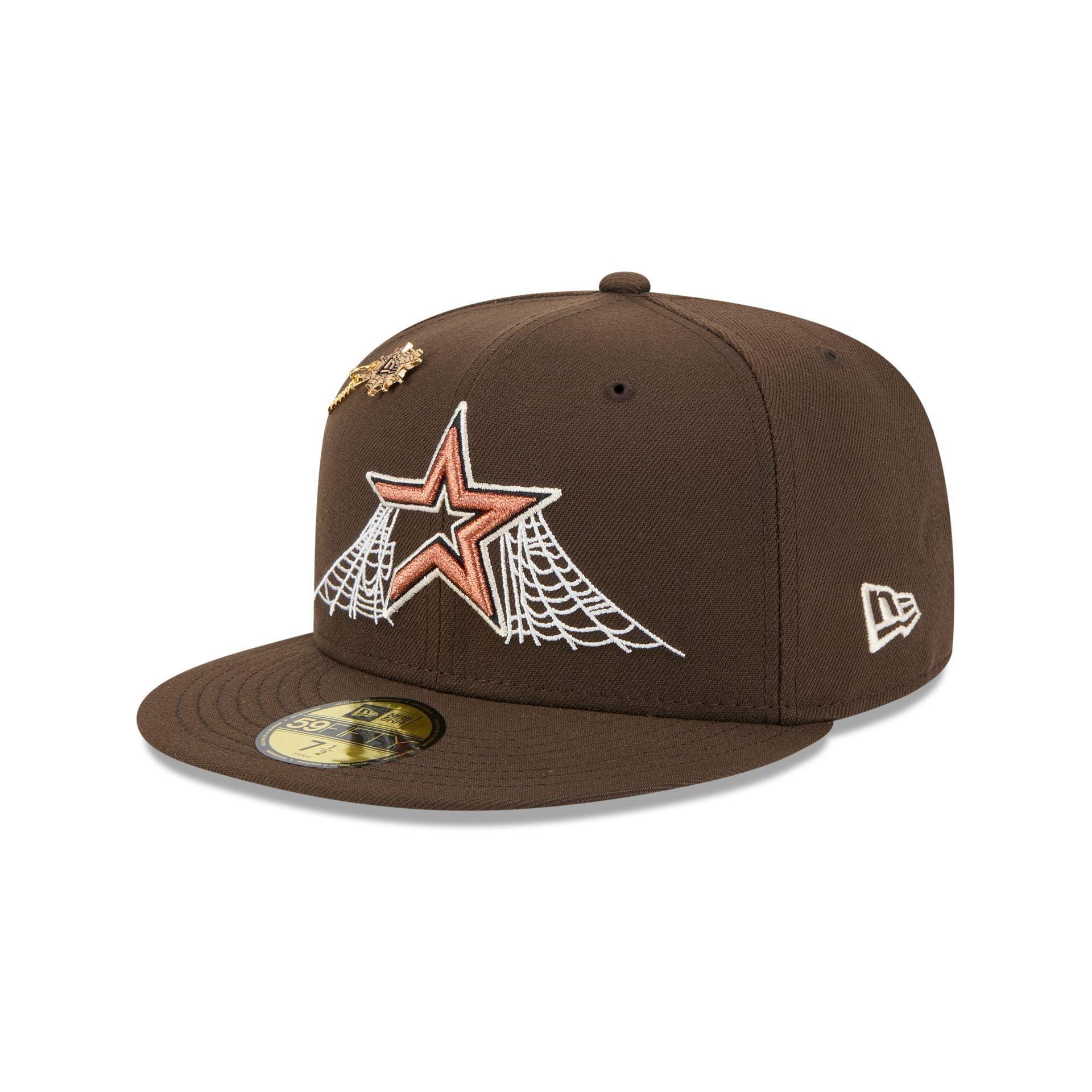 Houston Astros Spider Pin 59FIFTY Fitted Hat Male Product Image