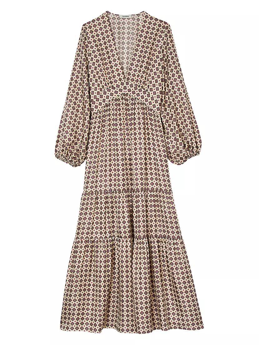 Patterned Maxi Dress Product Image