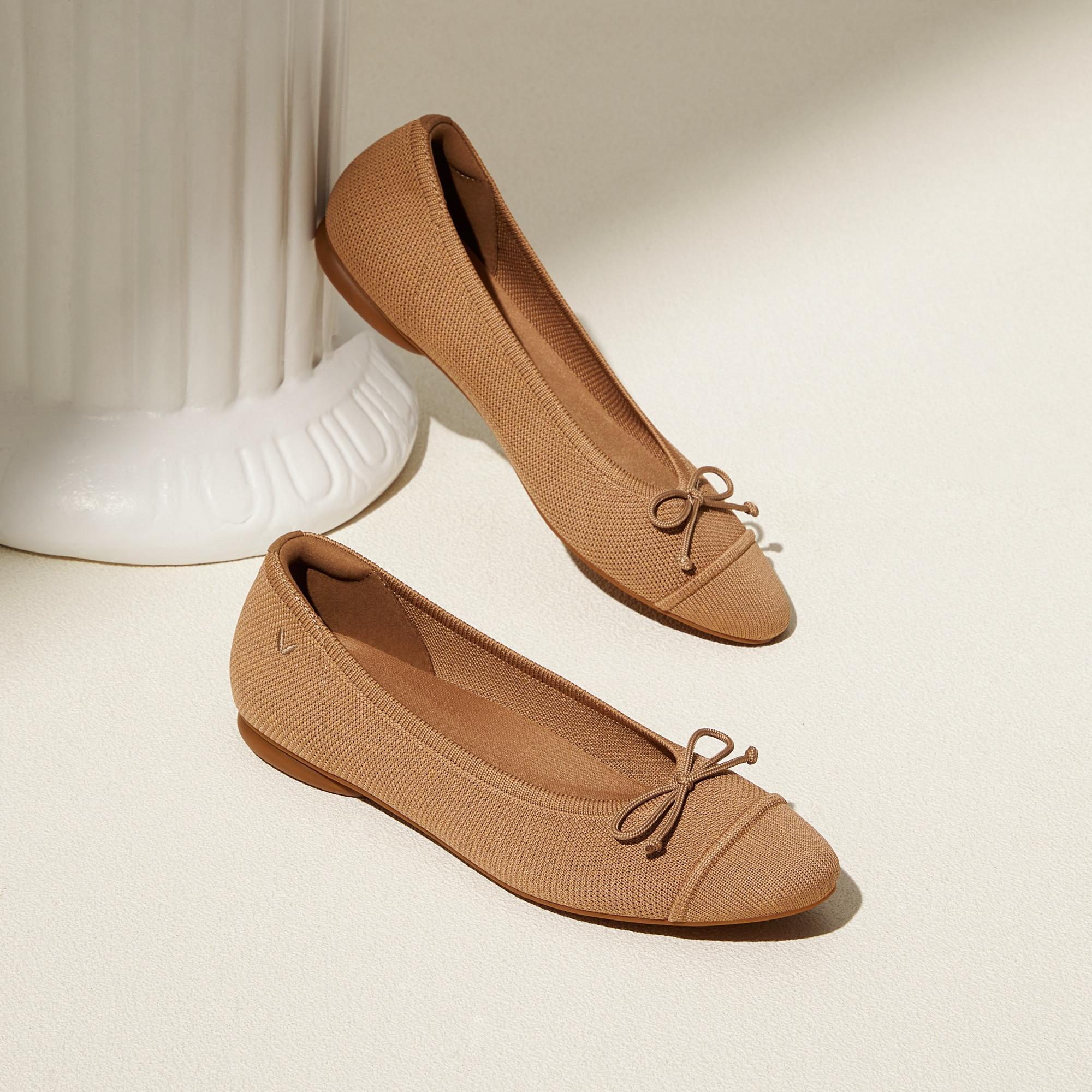 Almond-Toe Bow Flats (Tiana) Product Image