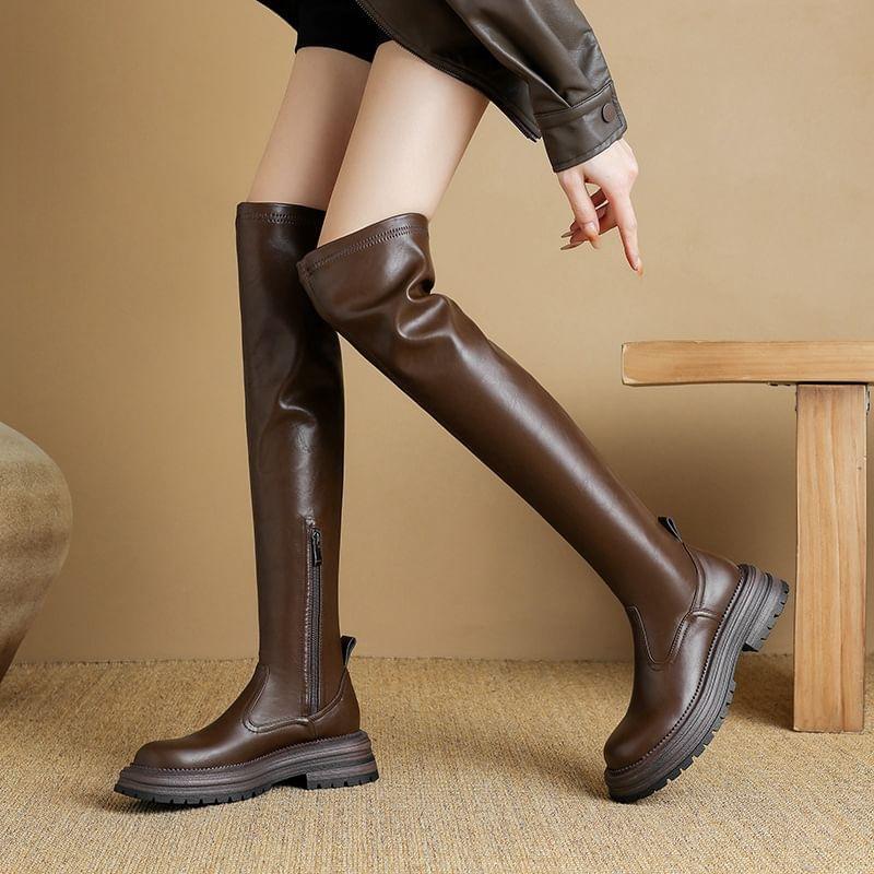 Platform Over The Knee Boots product image