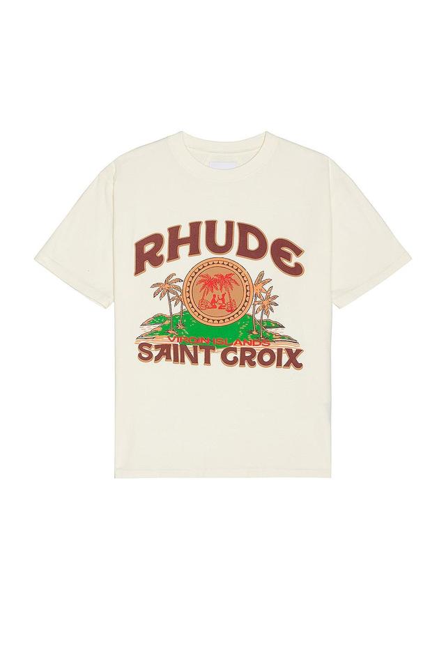 Mens Saint Croix Logo Cotton T-Shirt Product Image