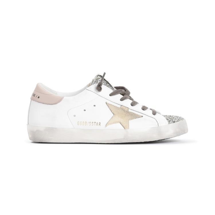 Superstar Crystal Star Sneaker In White,ice,crystal Product Image