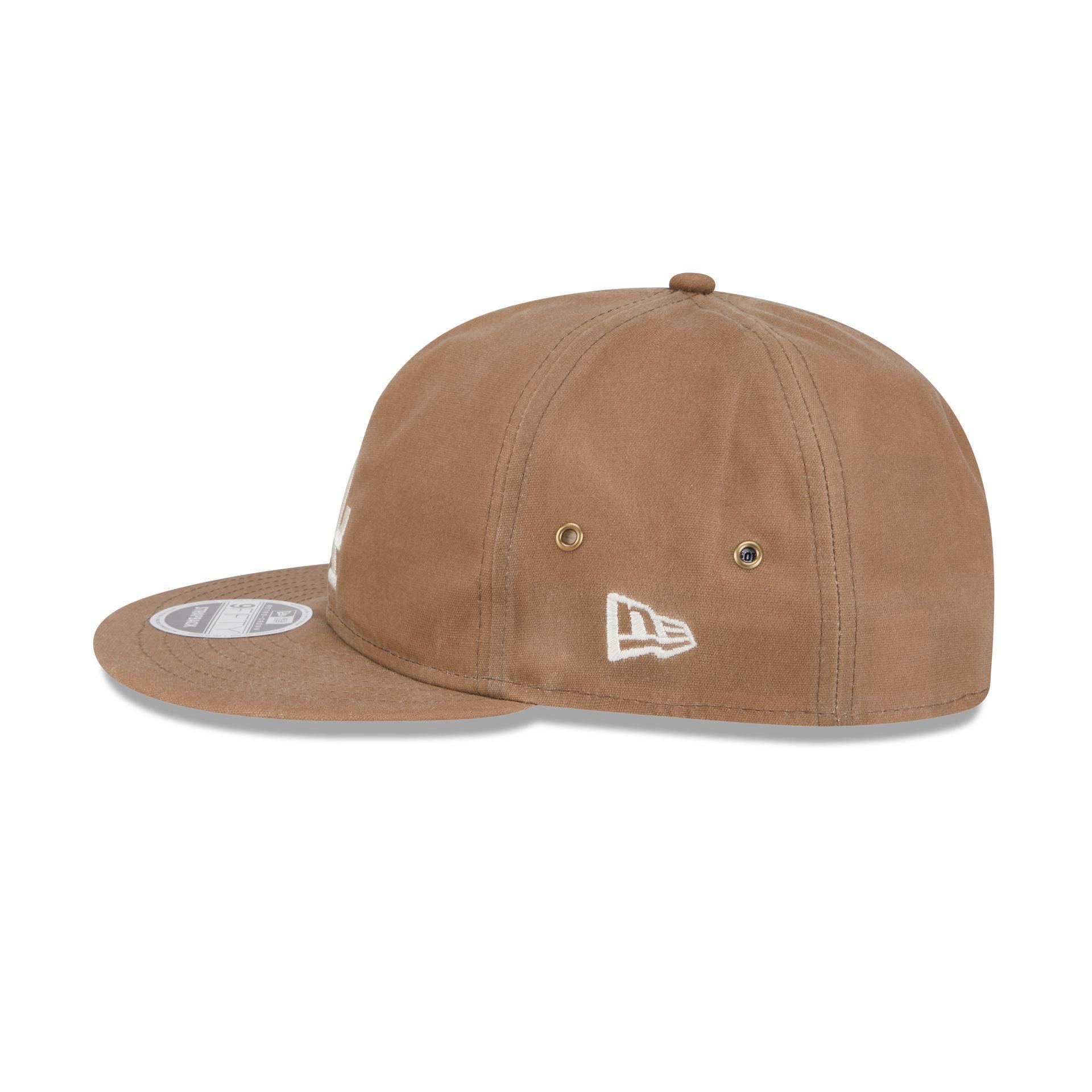 Los Angeles Dodgers Khaki Retro Crown 9FIFTY Adjustable Hat Male Product Image