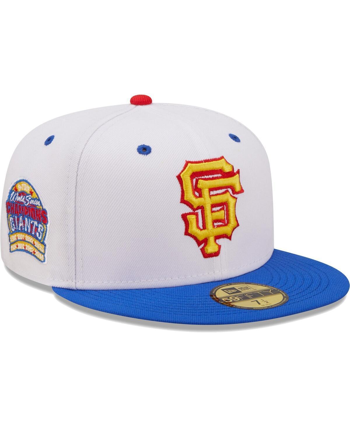 Mens New Era /Royal San Francisco Giants 8-Time World Series Champions Cherry Lolli 59FIFTY Fitted Hat Product Image