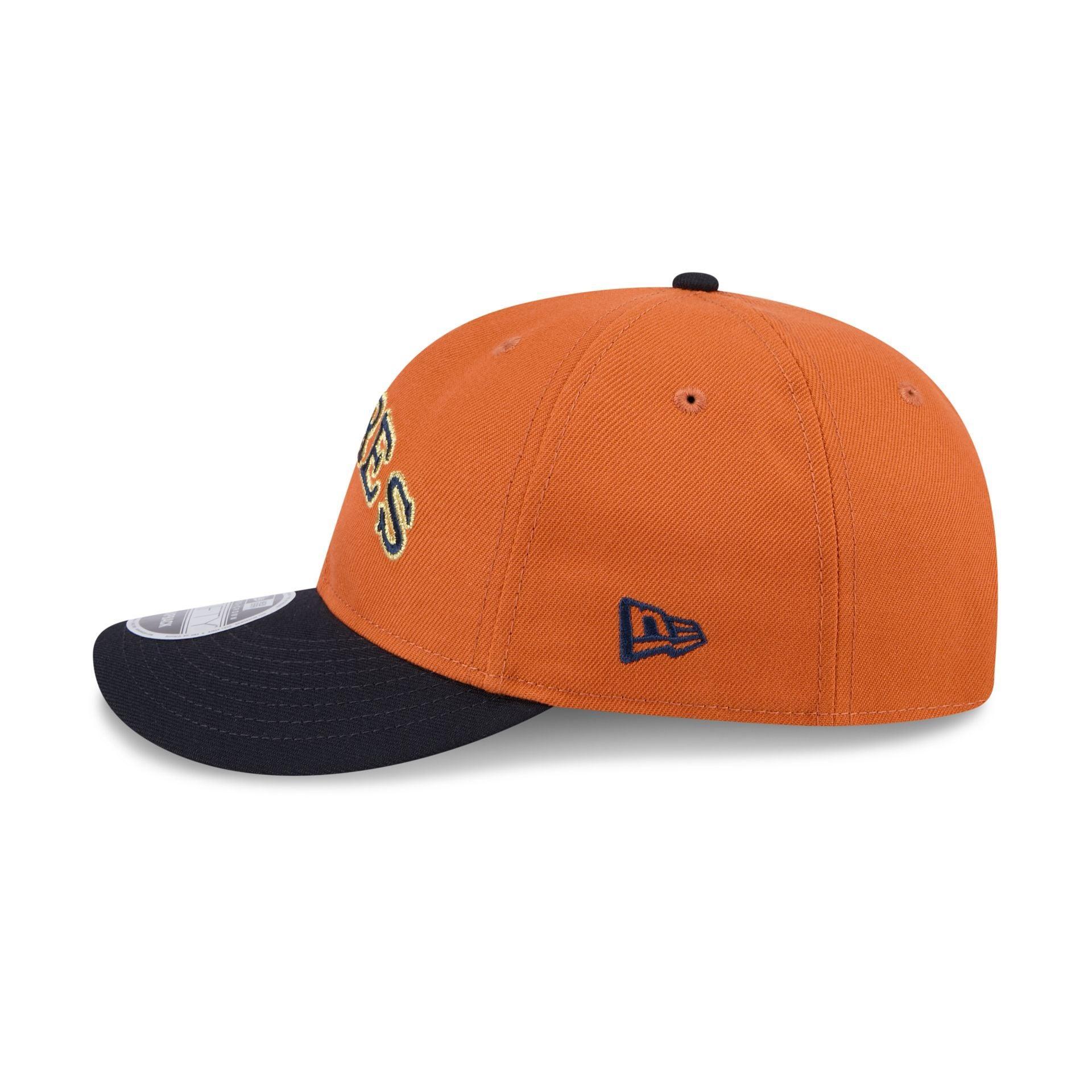 San Diego Padres Gold Wood Retro Crown 9FIFTY Snapback Hat Male Product Image