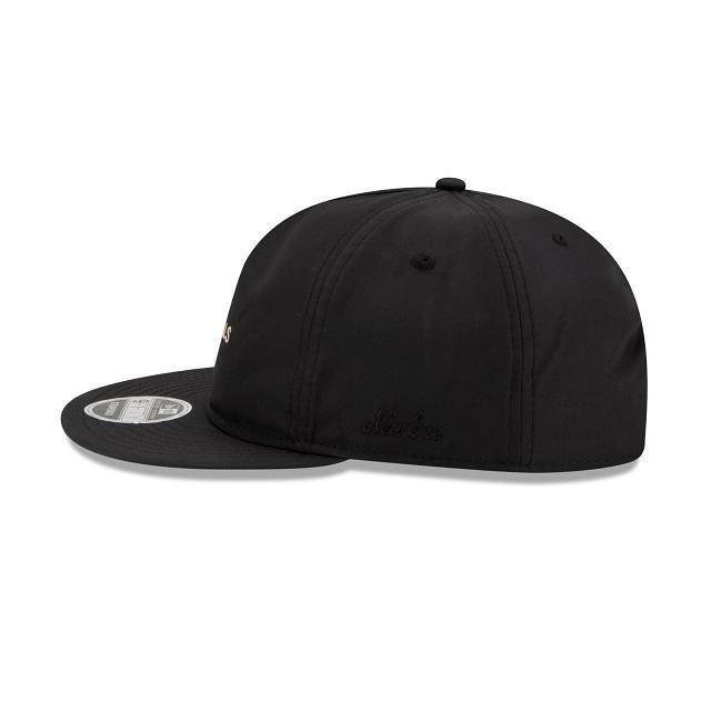 Fear Of God Essentials Retro Crown Black 9FIFTY Strapback Hat Male Product Image