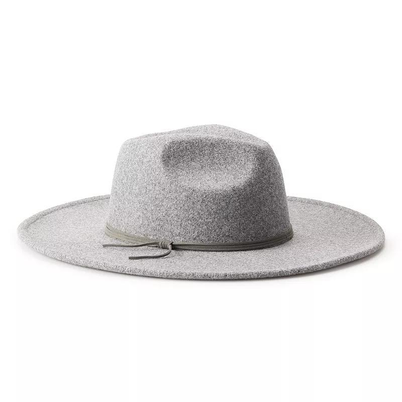 Womens Sonoma Goods For Life Faux Felt Fedora Green Product Image