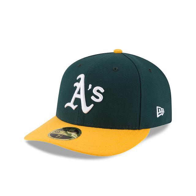 Oakland Athletics Authentic Collection Low Profile 59FIFTY Fitted Hat Male Product Image