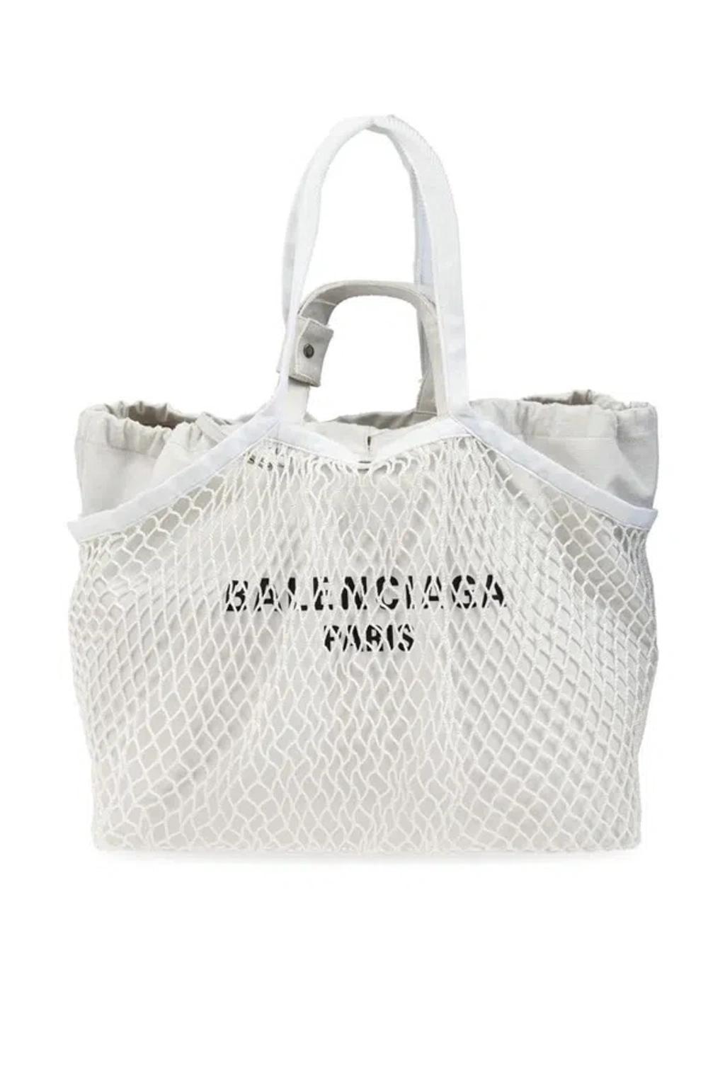 24/7 Large Top Handle Bag In White Product Image