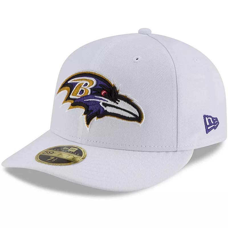 Mens New Era Baltimore Ravens Omaha Low Profile 59FIFTY Fitted Hat Product Image