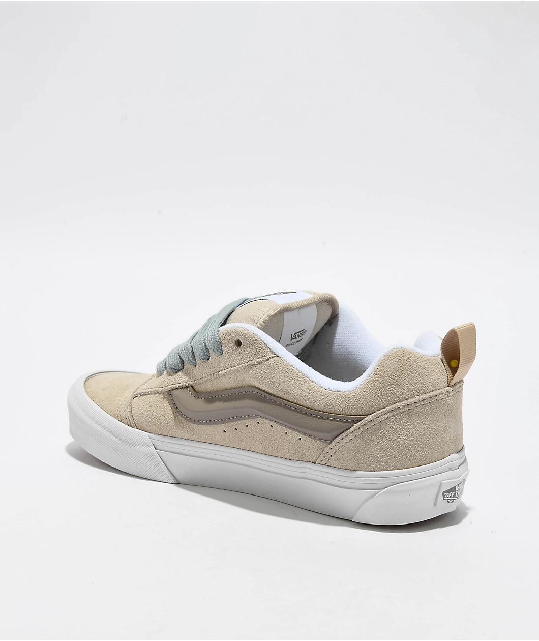 Vans Knu Skool Two-Tone Peyote Tan Skate Shoes Product Image