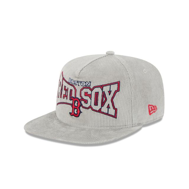 Boston Red Sox Gray Cord Golfer Hat Male Product Image