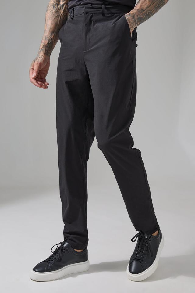 Tall Man Active Stretch Regular Fit Golf Pants | boohooMAN USA Product Image