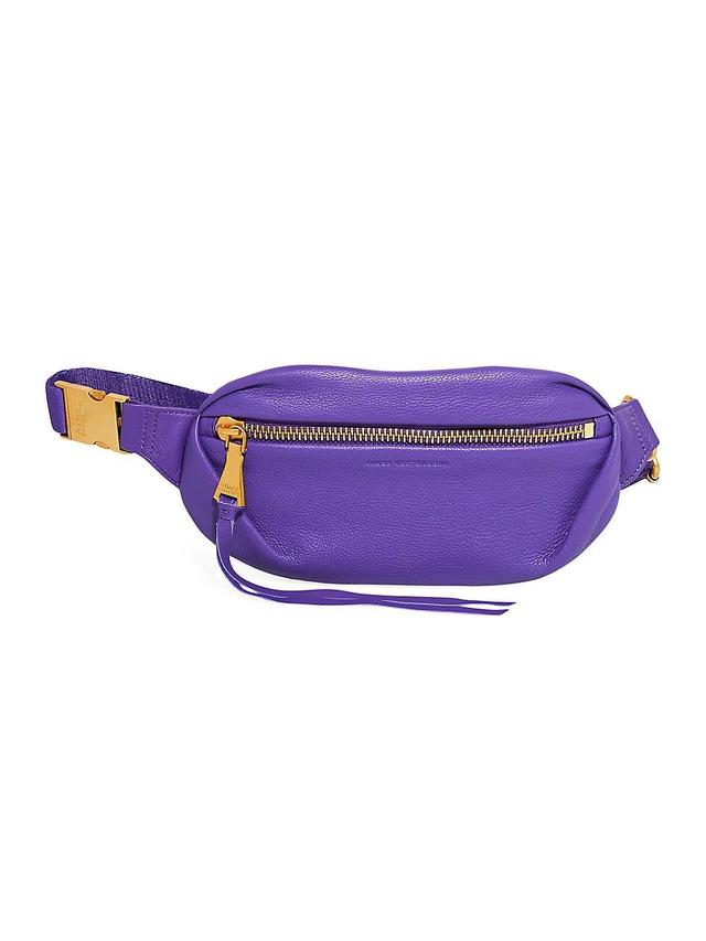 Womens Milan Leather Bum Bag Product Image