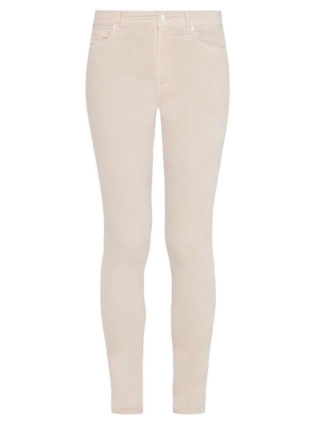 Womens High-Rise Skinny Jeans Product Image