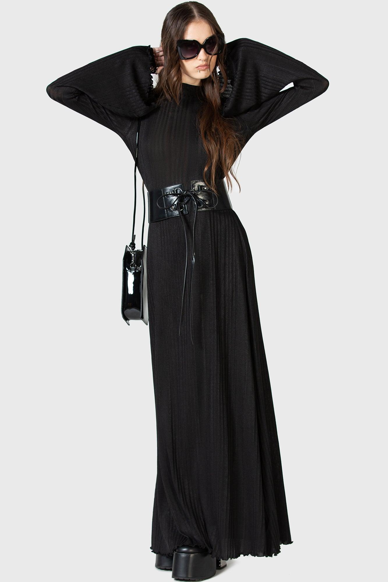 Drenched Grief Maxi Dress Female Product Image