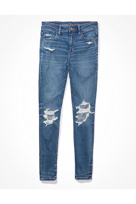 AE Next Level Ripped High-Waisted Jegging Womens product image