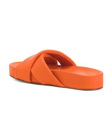 Leather Harriet Slides for Women Product Image