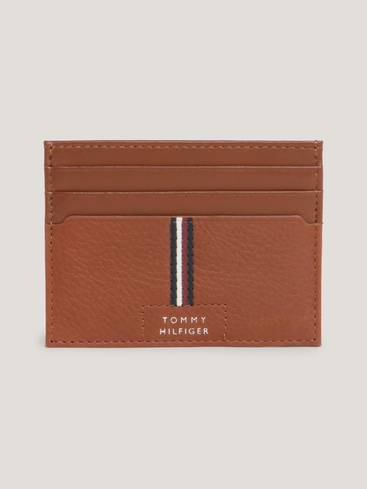 Tommy Hilfiger Men's Hilfiger Stripe Leather Coin Wallet Product Image