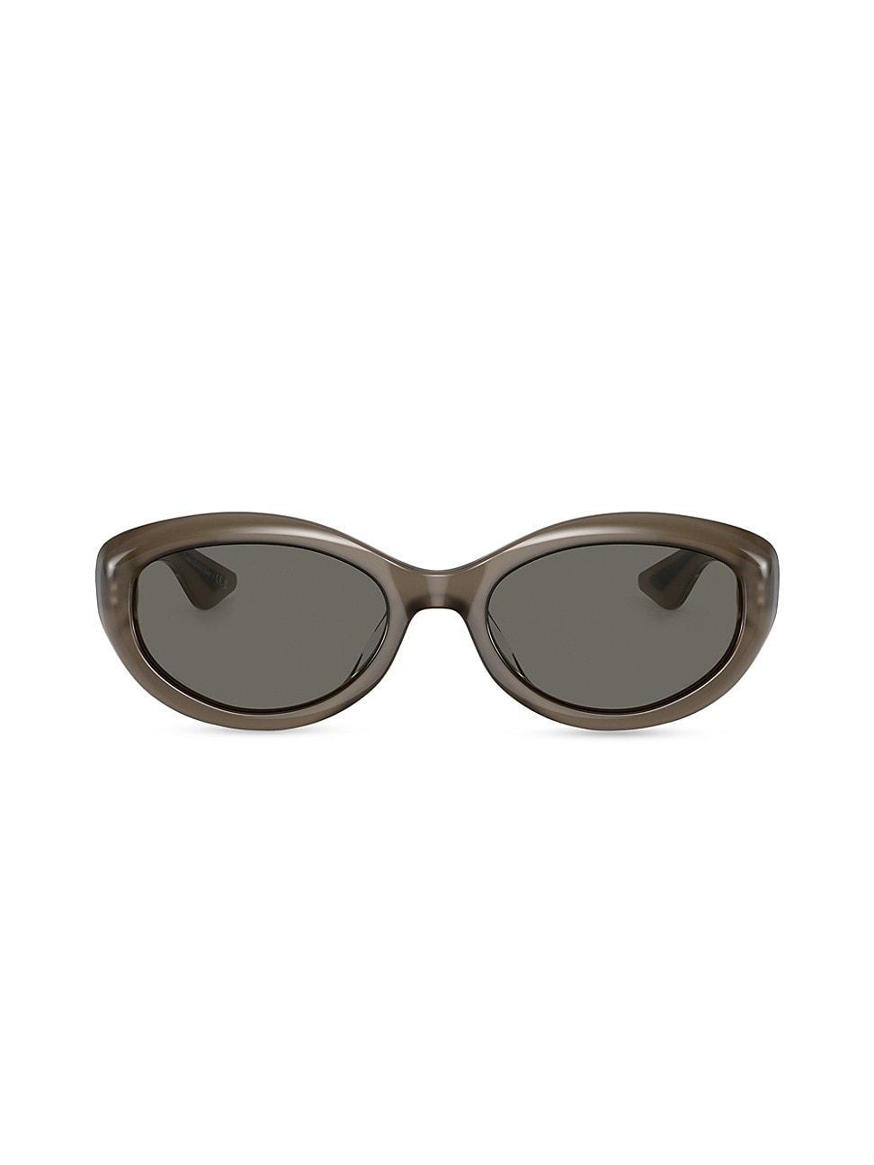 Oliver Peoples x KHAITE 1968C 53mm Oval Sunglasses Product Image