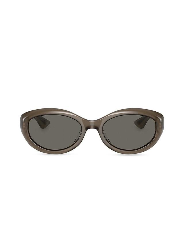 Oliver Peoples x KHAITE 1968C 53mm Oval Sunglasses Product Image