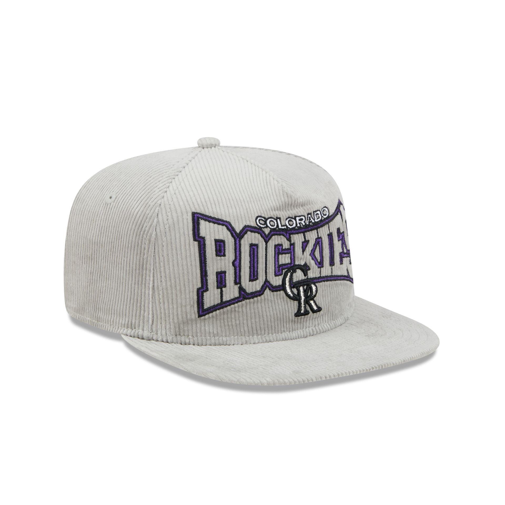 Colorado Rockies Gray Cord Golfer Hat Male Product Image