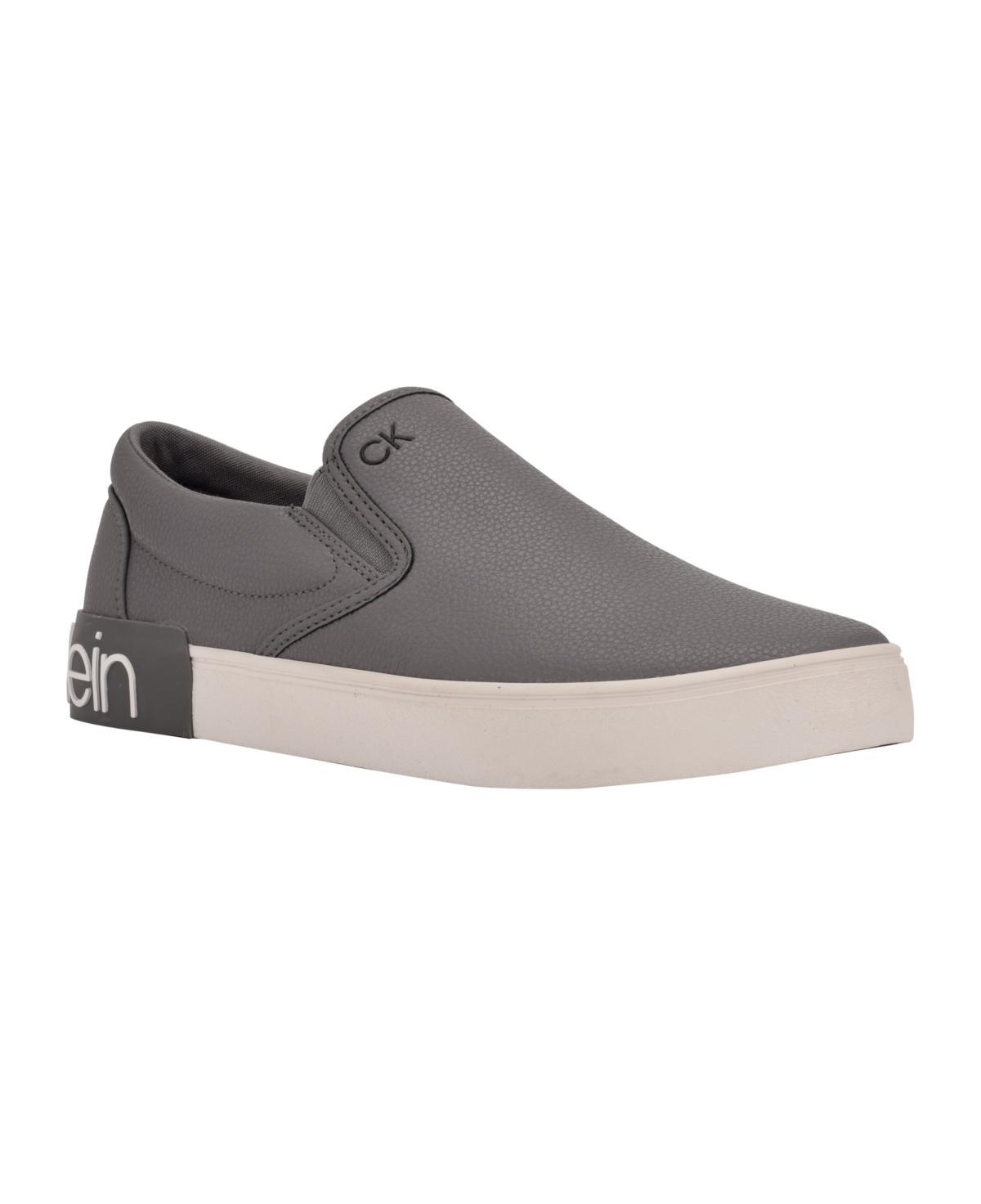 Calvin Klein Mens Ryor Casual Slip-On Sneakers Product Image