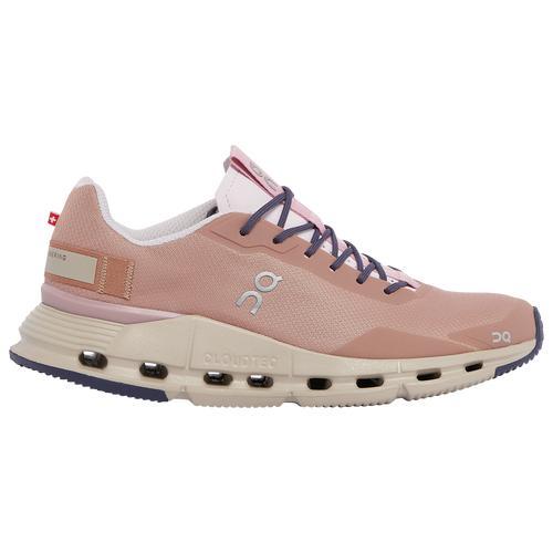 On Womens Cloudnova Form - Running Shoes Orchid/Rosebrown Product Image