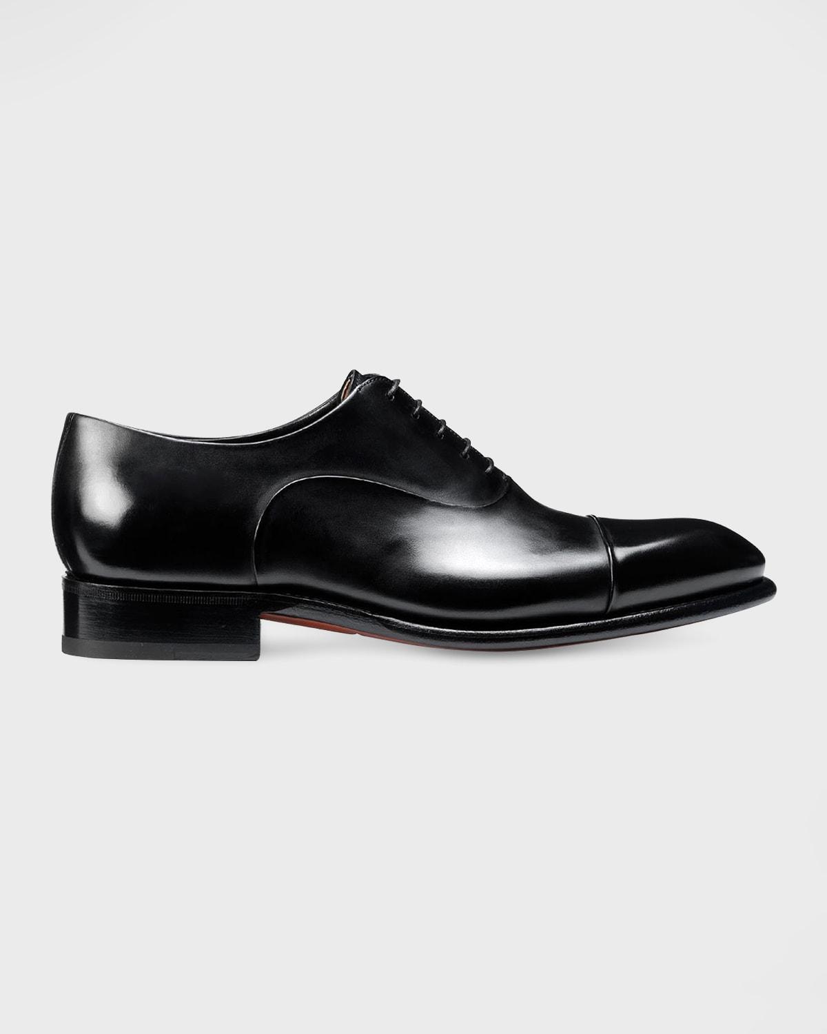 Mens Lace-Up Leather Dress Shoes Product Image