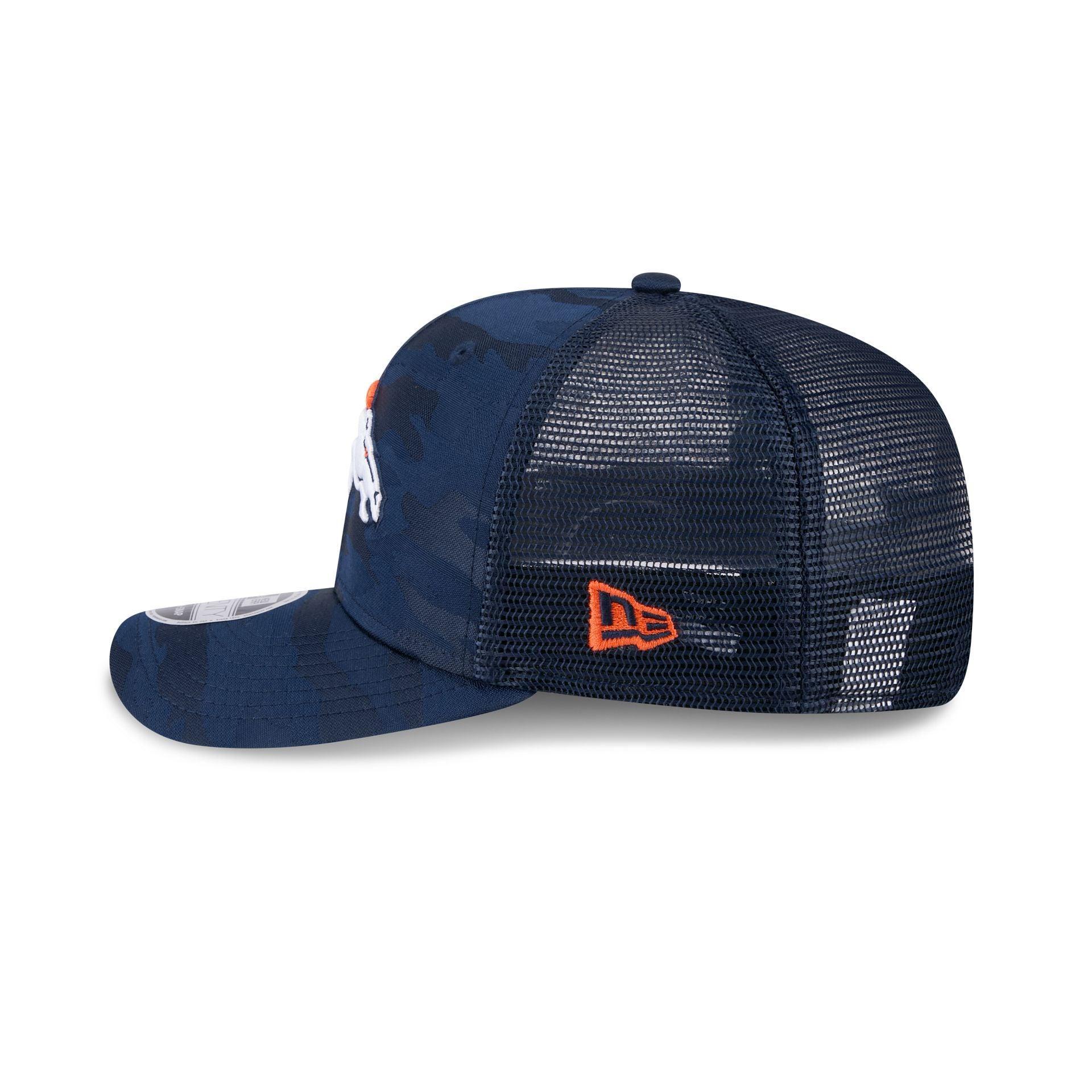 Denver Broncos Camo 9SEVENTY Trucker Stretch-Snap Hat Male Product Image