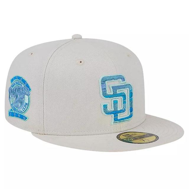 Mens New Era Khaki San Diego Padres Stone Mist 59FIFTY Fitted Hat Product Image