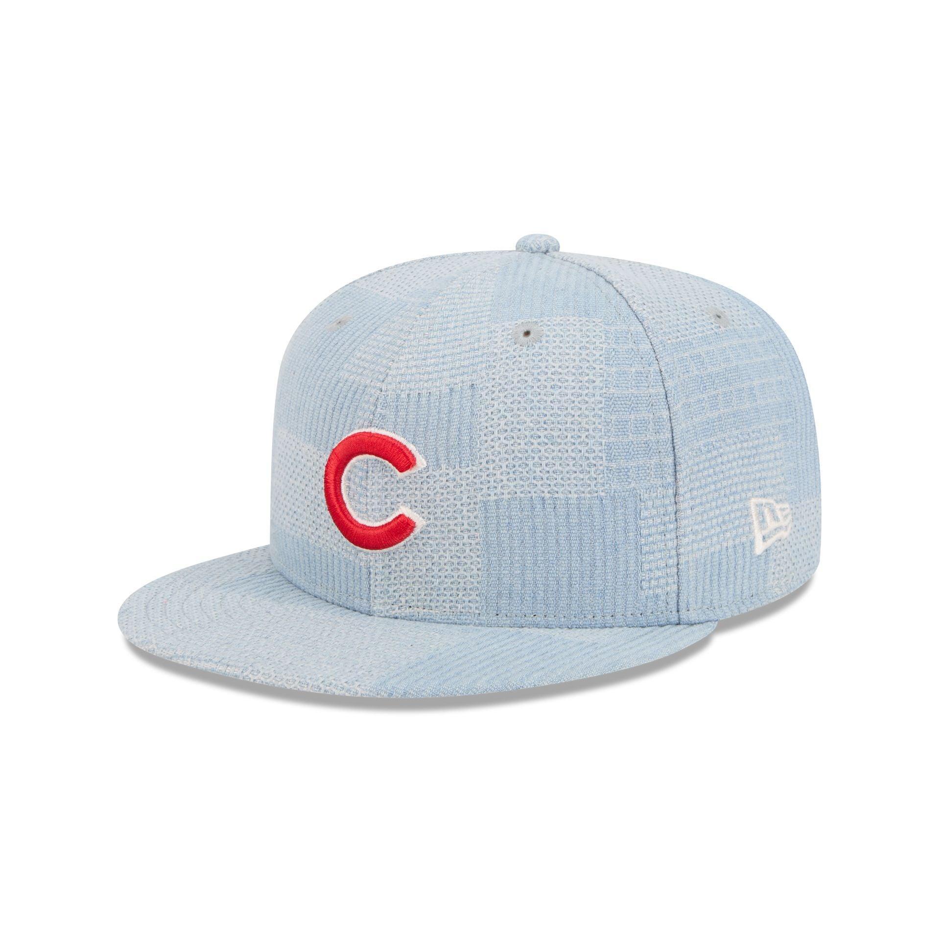 Chicago Cubs Denim Patchwork 9FIFTY Snapback Hat Male Product Image