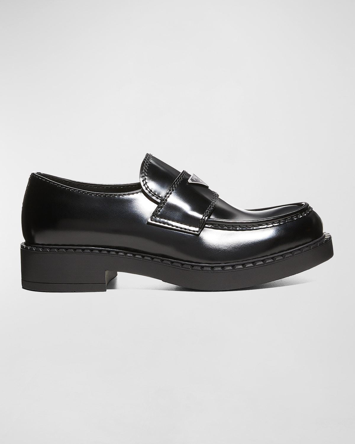 Prada Chocolate Loafer Product Image