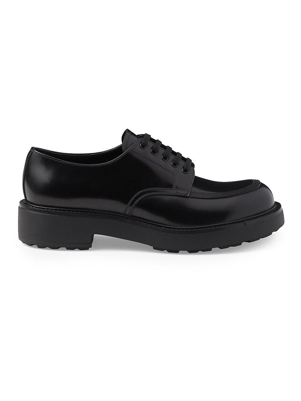 Mens Brushed Leather Derby Shoes product image