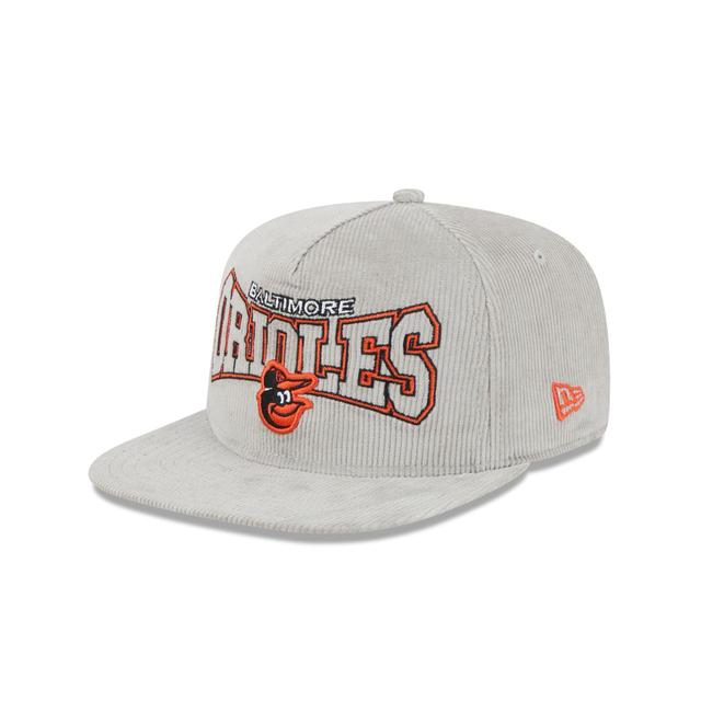 Baltimore Orioles Gray Cord Golfer Hat Male Product Image