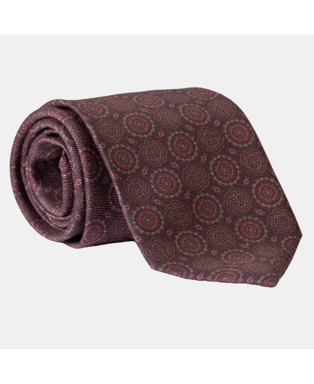 Elizabetta Big & Tall Moretti - Printed Silk Tie for Men Product Image