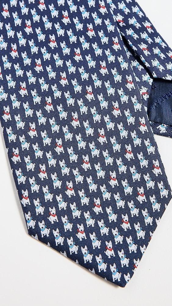 FERRAGAMO Silk Dogs Tie | Shopbop Product Image