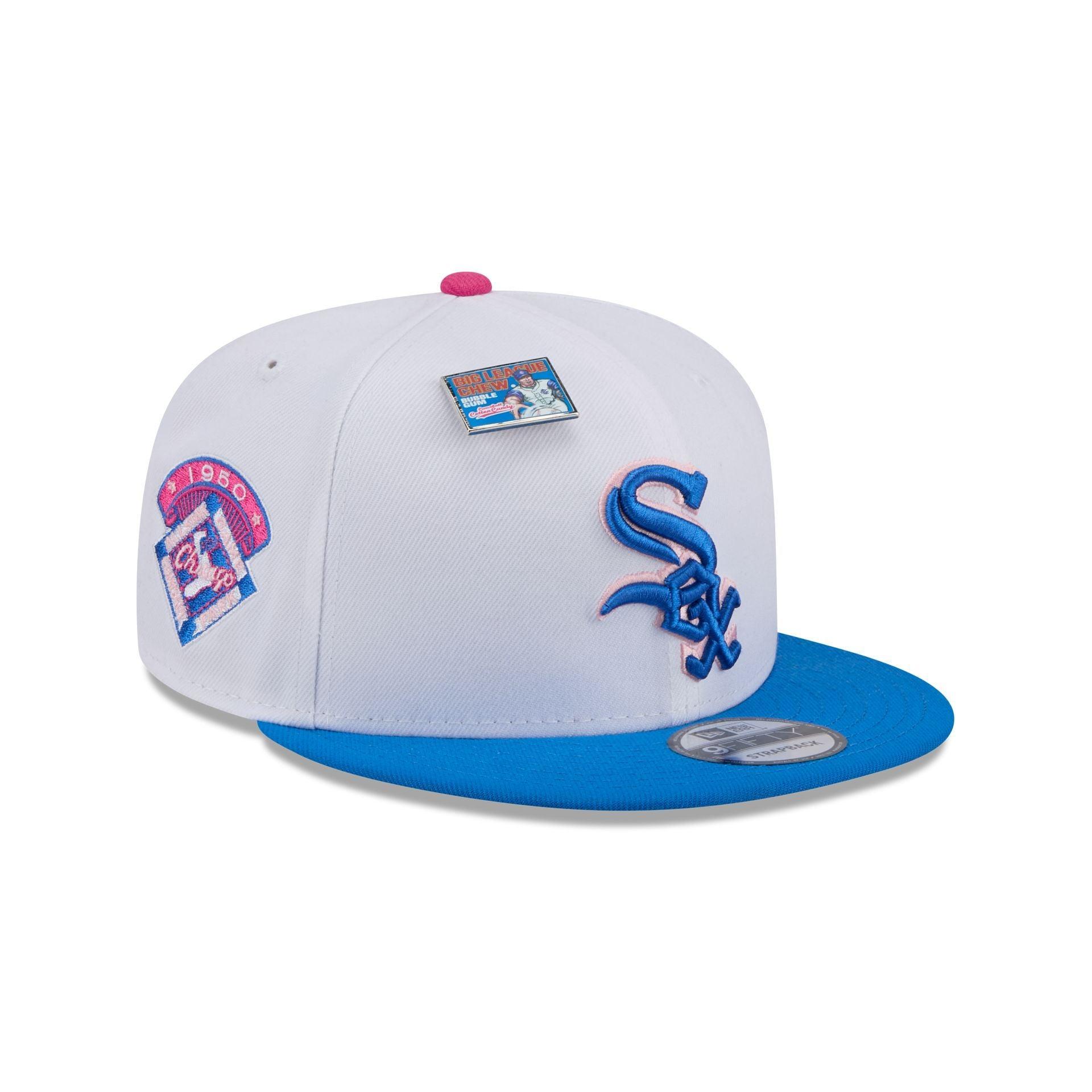 Big League Chew X Chicago White Sox Cotton Candy 9FIFTY Snapback Hat Male Product Image