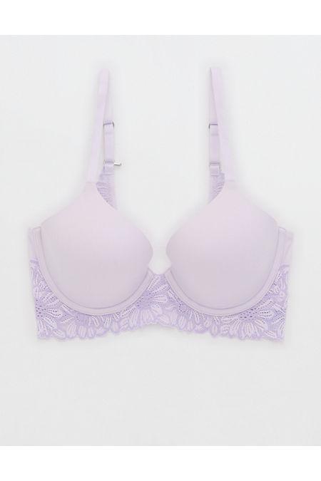 Sunnie Bloom Lace Trim Full Coverage Lightly Lined Bra Women's Product Image