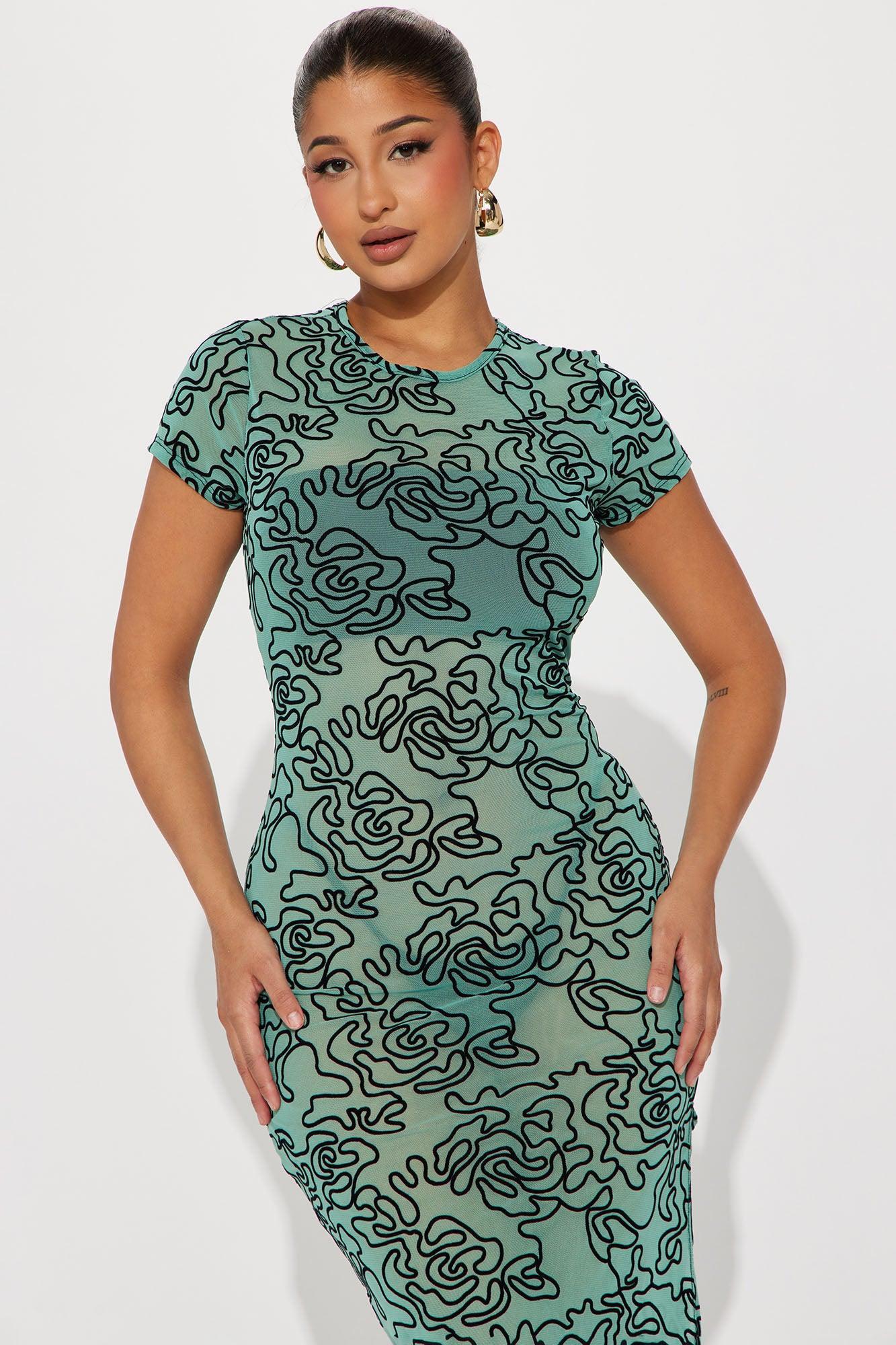 Kelli Maxi Dress - Sage Product Image