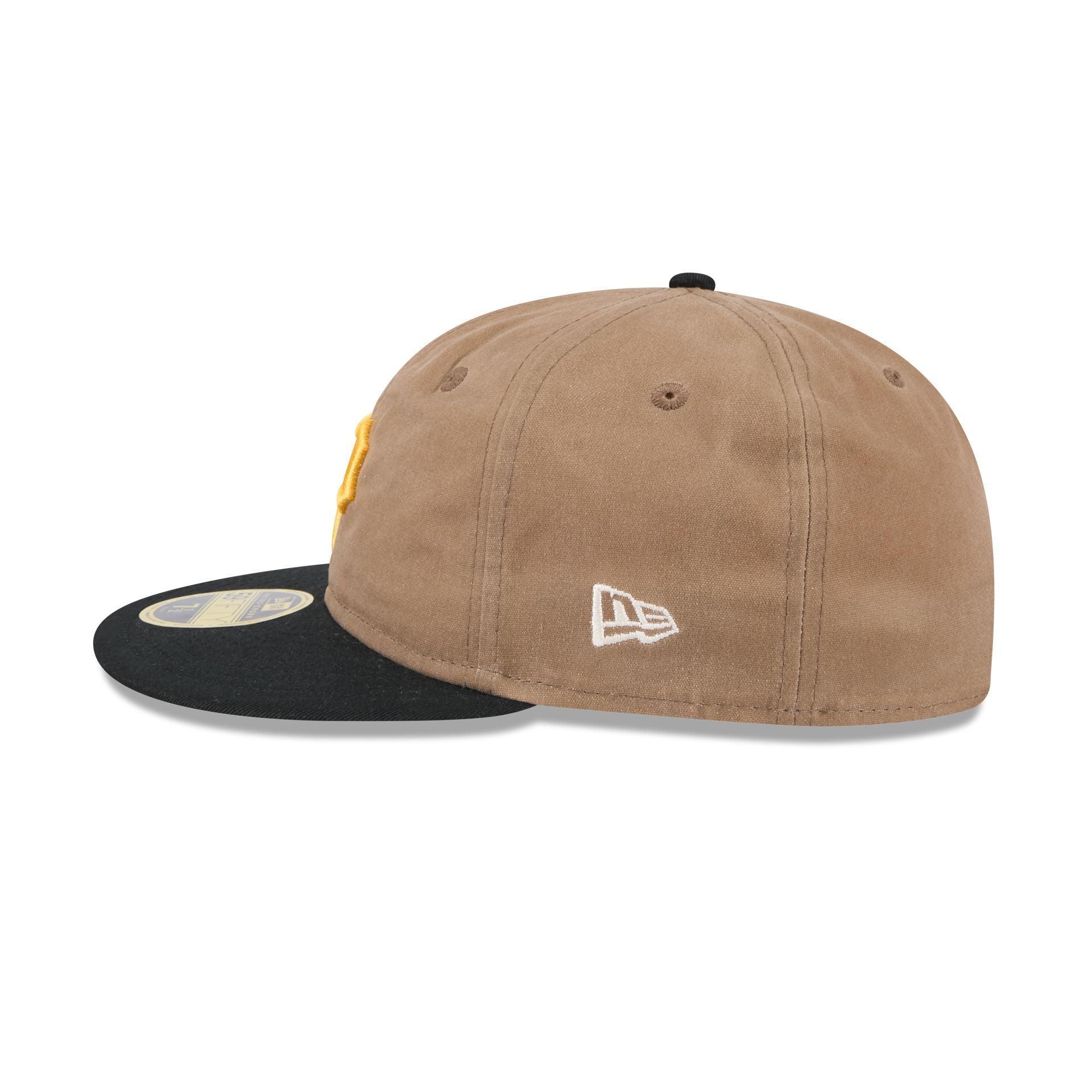 Pittsburgh Pirates Wax Canvas Retro Crown 59FIFTY Fitted Hat Male Product Image