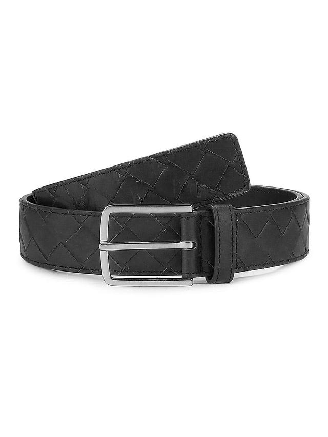 Bottega Veneta Intrecciato Leather Belt Product Image