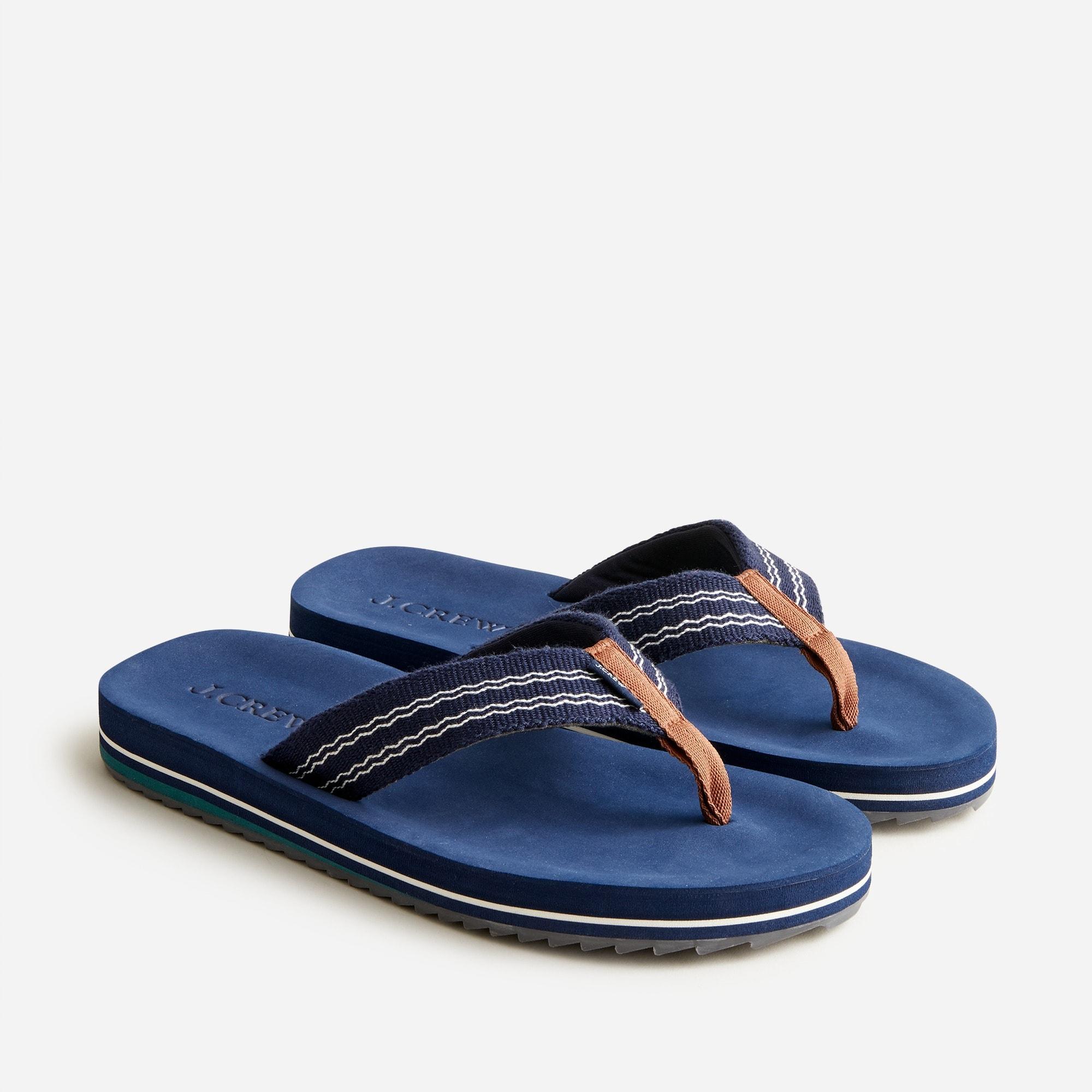 Striped flip-flops product image