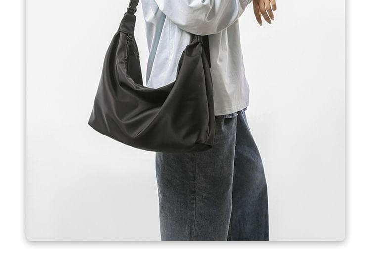 Plain Nylon Crossbody Bag Product Image