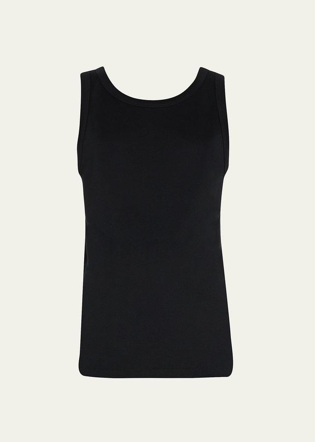 The Row Frankie Rib Organic Cotton Tank Top Product Image