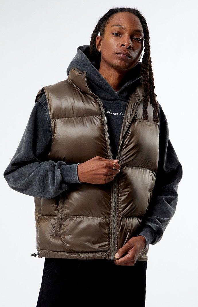 PacSun Mens Puffer Vestarge Product Image