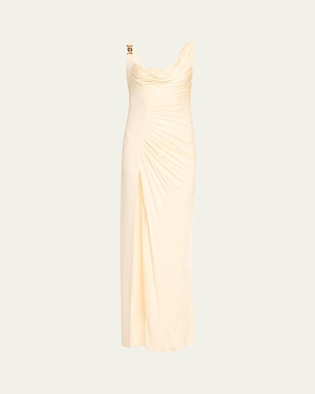 Ruched Jersey Gown Product Image