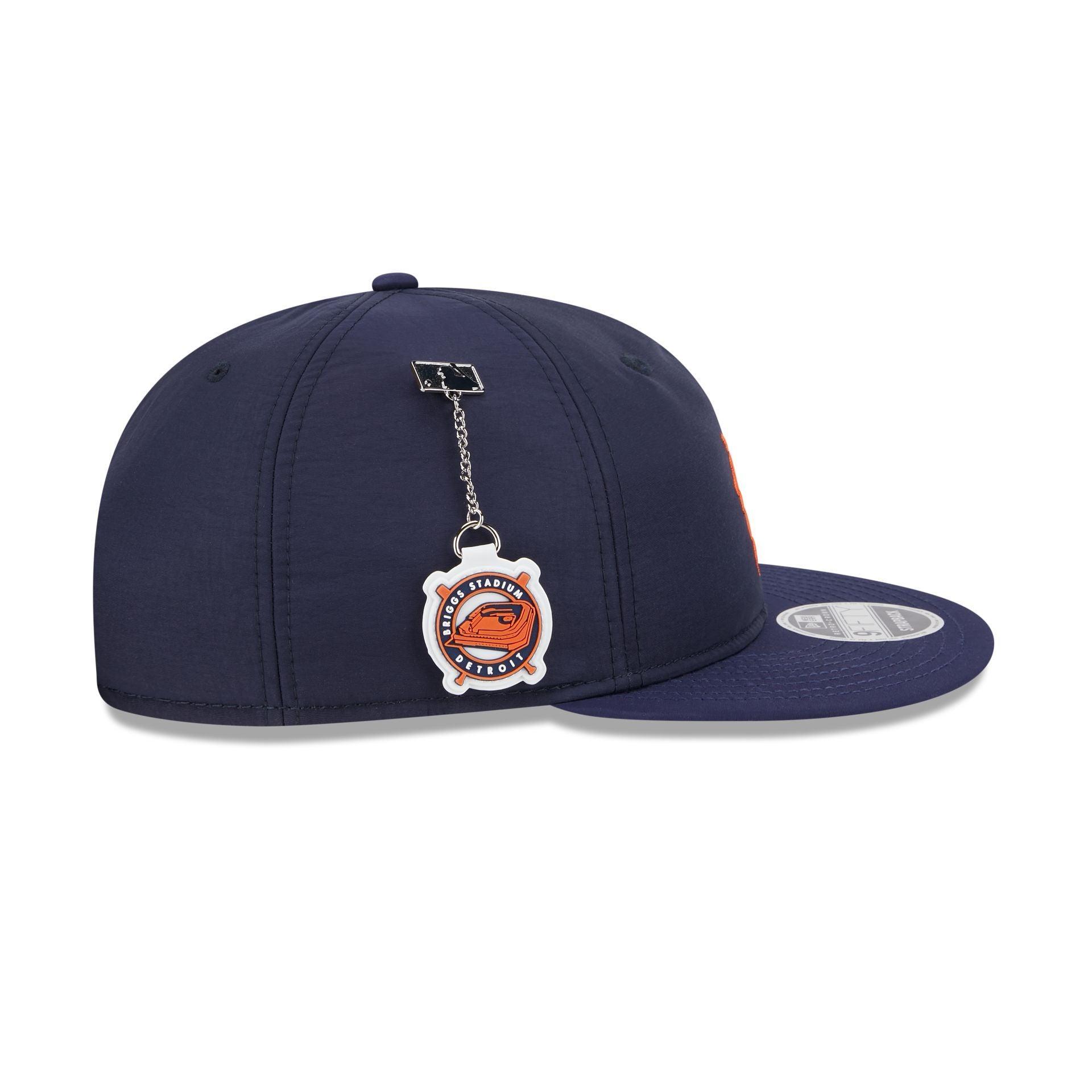 Detroit Tigers Team Color Retro Crown 9FIFTY Adjustable Hat Male Product Image