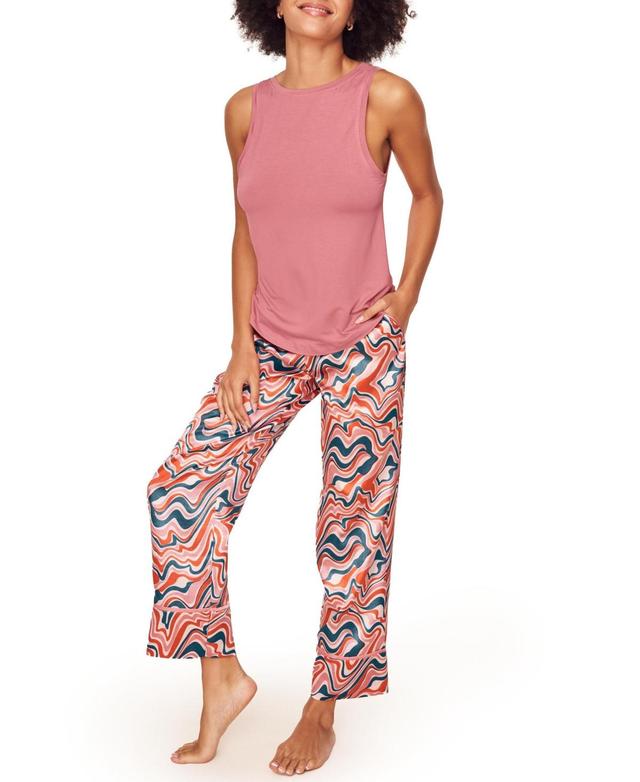 Adore Me Womens Alania Pajama Tank & Pants Set Product Image